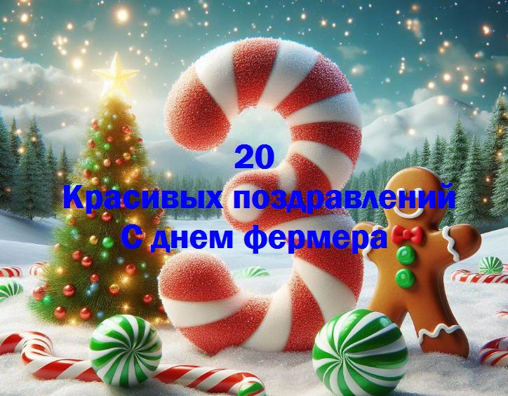 С днем фермера - 20 Поздравлений