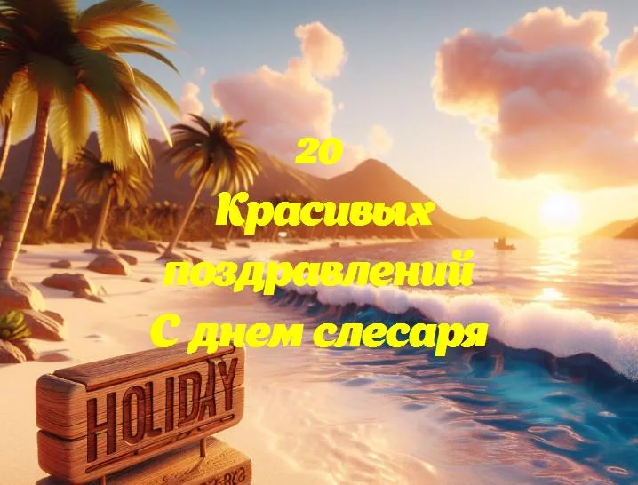 С днем слесаря - 20 Поздравлений