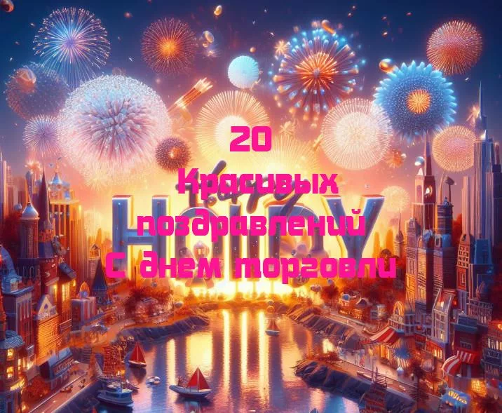 С днем торговли - 20 Поздравлений