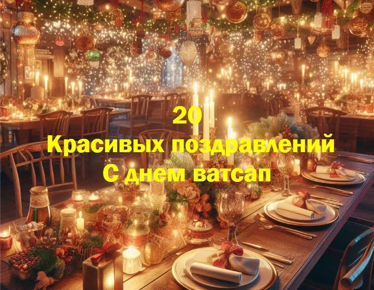 Ватсап-днюшка: праздник твоего чата!