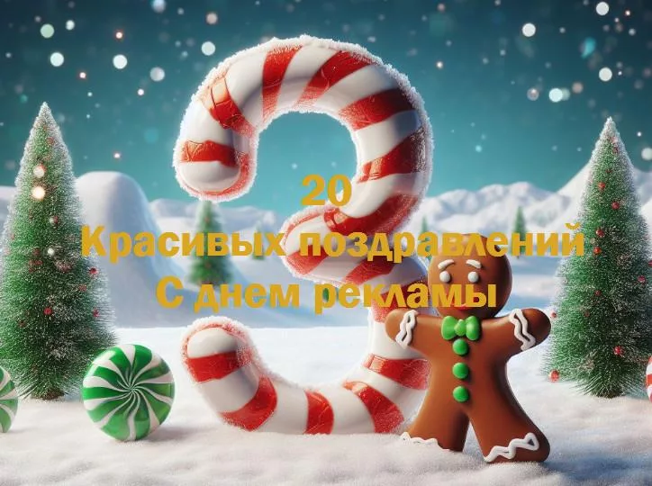 С днем рекламы - 20 Поздравлений