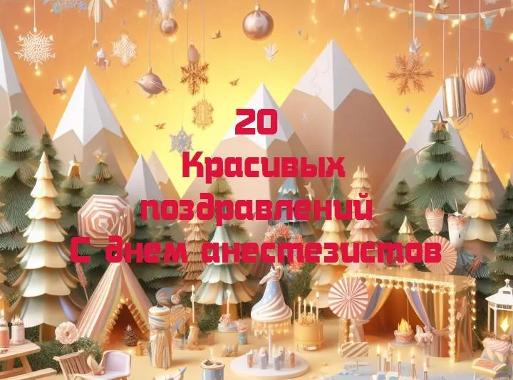 Праздник заботы: день анестезистов