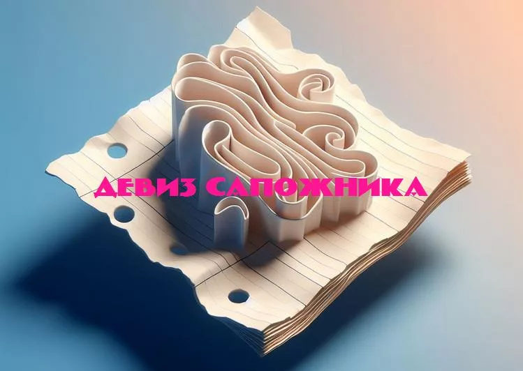 Шаг за шагом к стильной жизни: погружение в мир девизов сапожника
