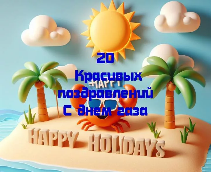 С днем газа - 20 Поздравлений