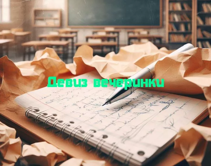 Веселье в стиле: как выбрать идеальный девиз для незабываемой вечеринки!