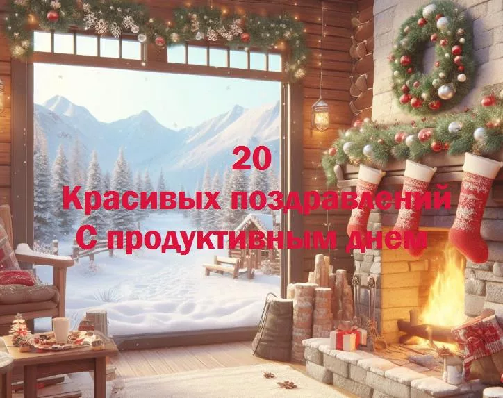 С продуктивным днем - 20 Поздравлений