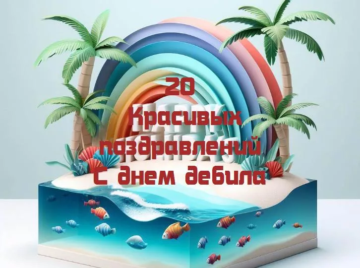С днем дебила - 20 Поздравлений
