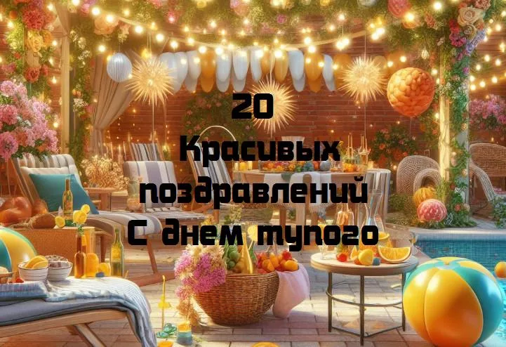 Празднуем день тупого: легкость в каждом шаге и улыбка на лице!