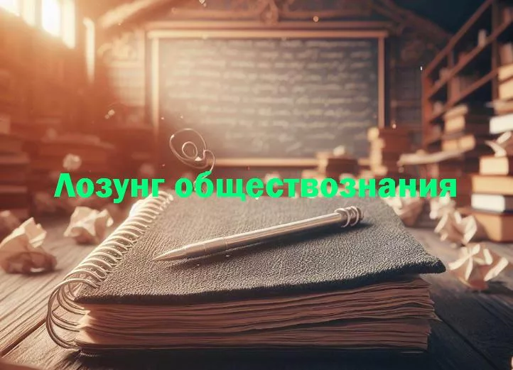 Обществознание: интересные лозунги, отражающие глубину и забаву изучения общественных наук