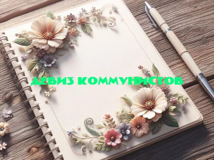 Идеальное социальное кредо: открывая суть девизов коммунистов