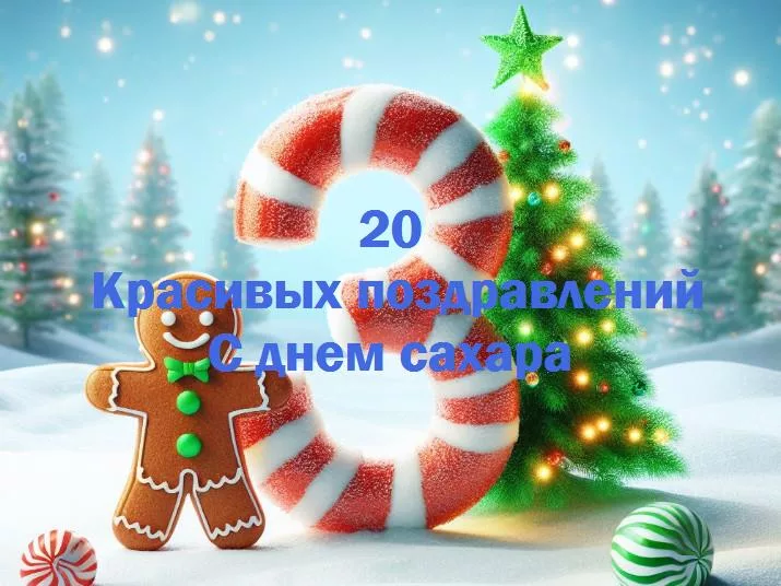 С днем сахара - 20 Поздравлений