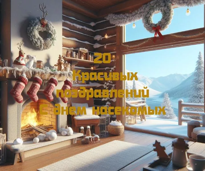 С днем насекомых - 20 Поздравлений