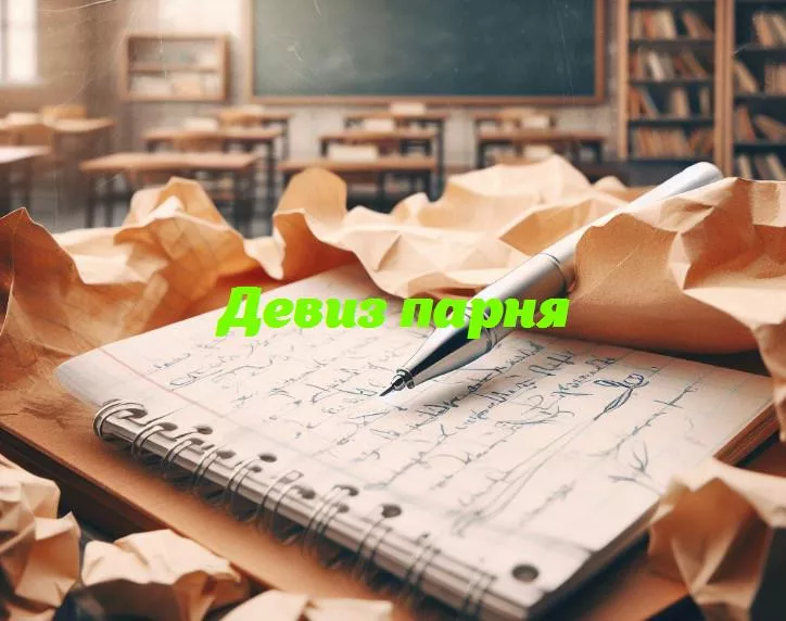 Отражение характера: искусство выбора девиза для парня