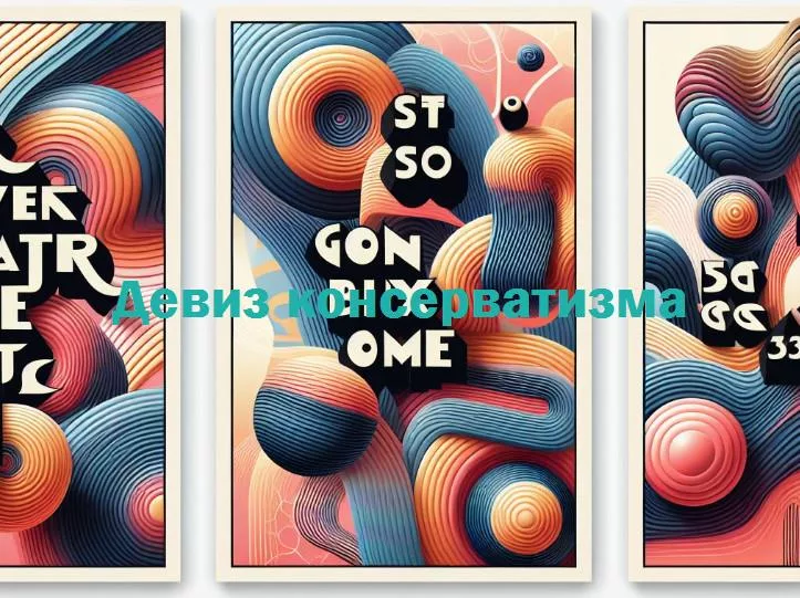 Прочные устои и гибкая адаптация: осмысленный подход к девизу консерватизма