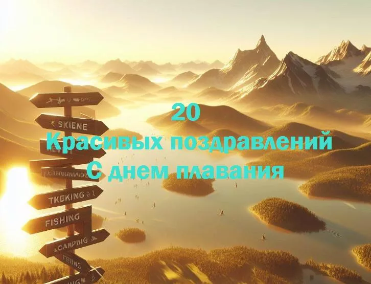 С днем плавания - 20 Поздравлений