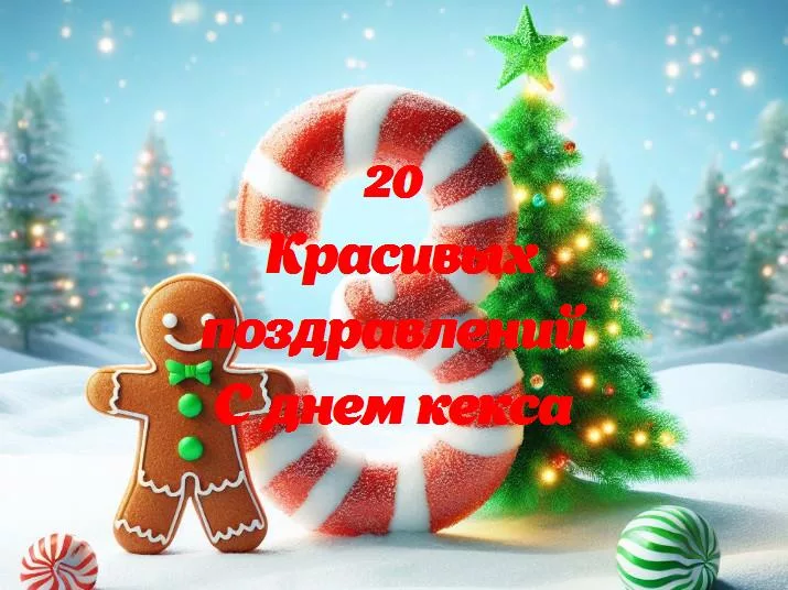 С днем кекса - 20 Поздравлений