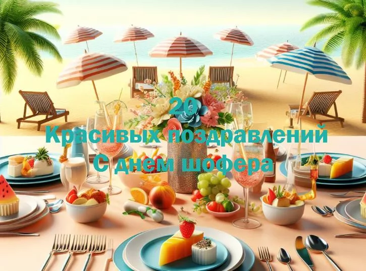 С днем шофера - 20 Поздравлений