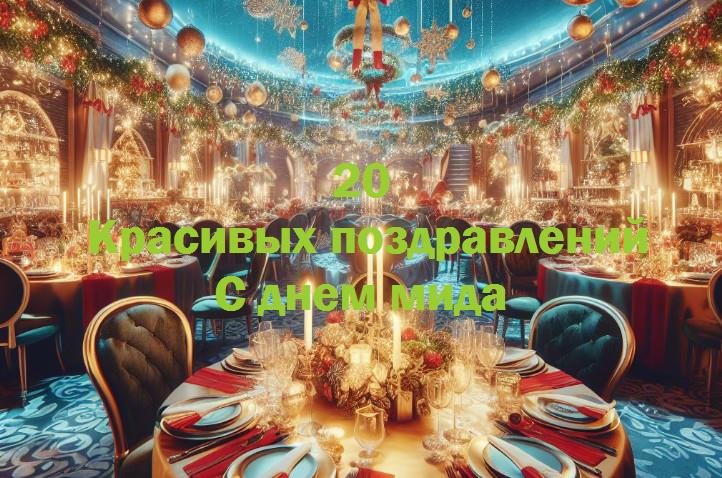 Праздник мида: день, когда волны радости затопляют сердца