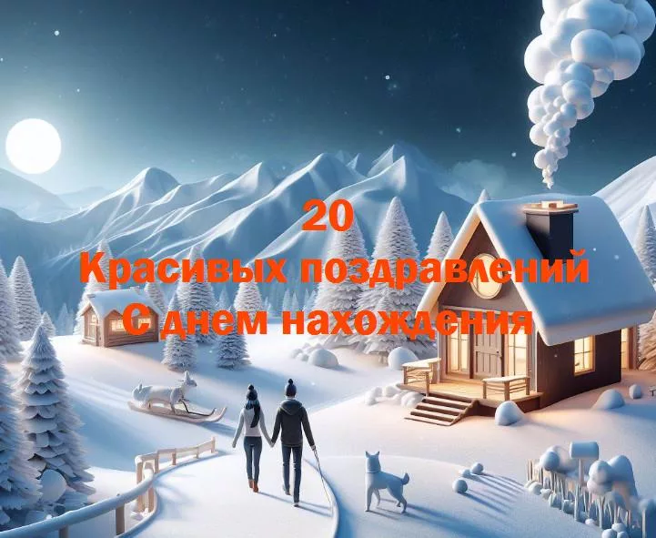 С днем нахождения - 20 Поздравлений