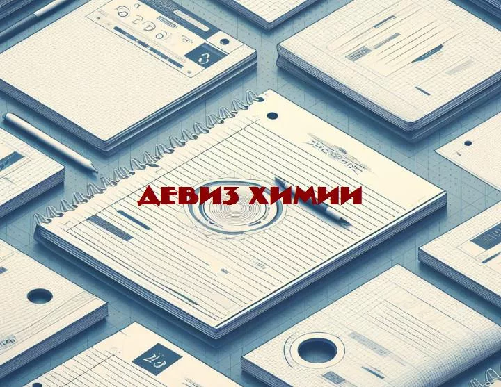 Химия в словах: интересные девизы, отражающие суть науки