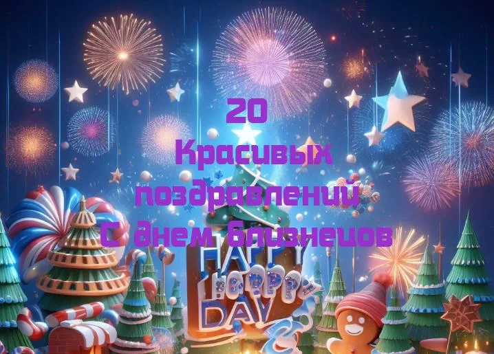 С днем близнецов - 20 Поздравлений