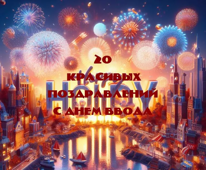 С днем ввода - 20 Поздравлений