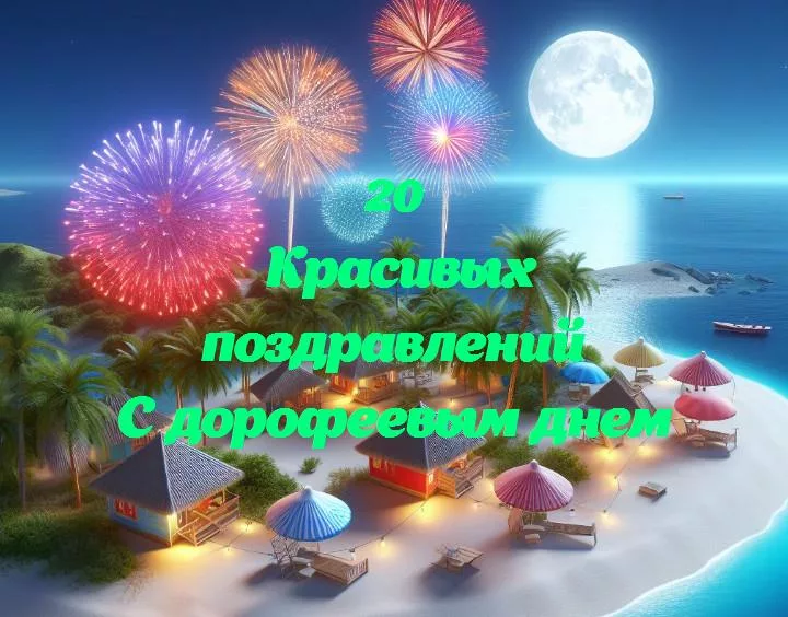 С днем рождения, дорофей! веселимся вместе с яркими поздравлениями!