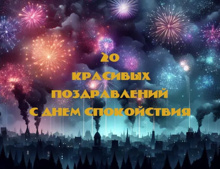 С днем спокойствия - 20 Поздравлений