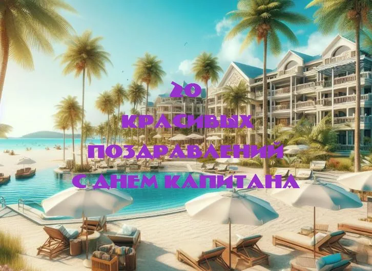 С днем капитана - 20 Поздравлений