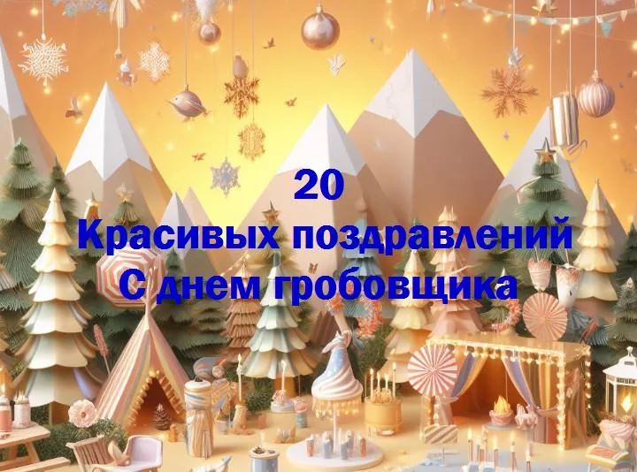 Почет и благословение: с днем гробовщика!
