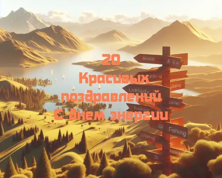 С днем энергии - 20 Поздравлений