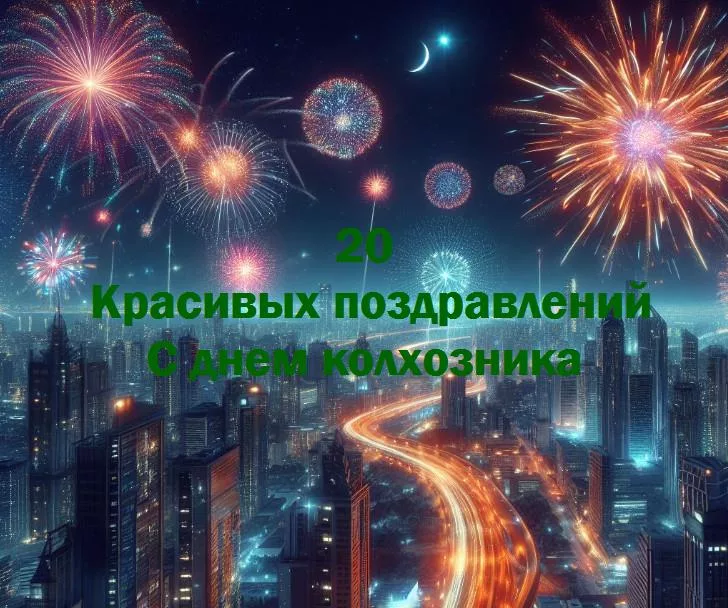 Праздник трудовых героев: с днем колхозника!