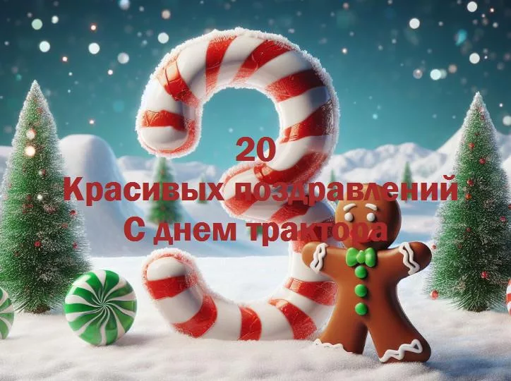 С днем трактора - 20 Поздравлений